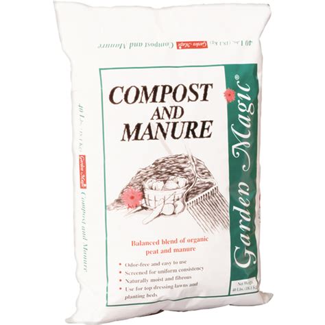 Garden magic compost and manure